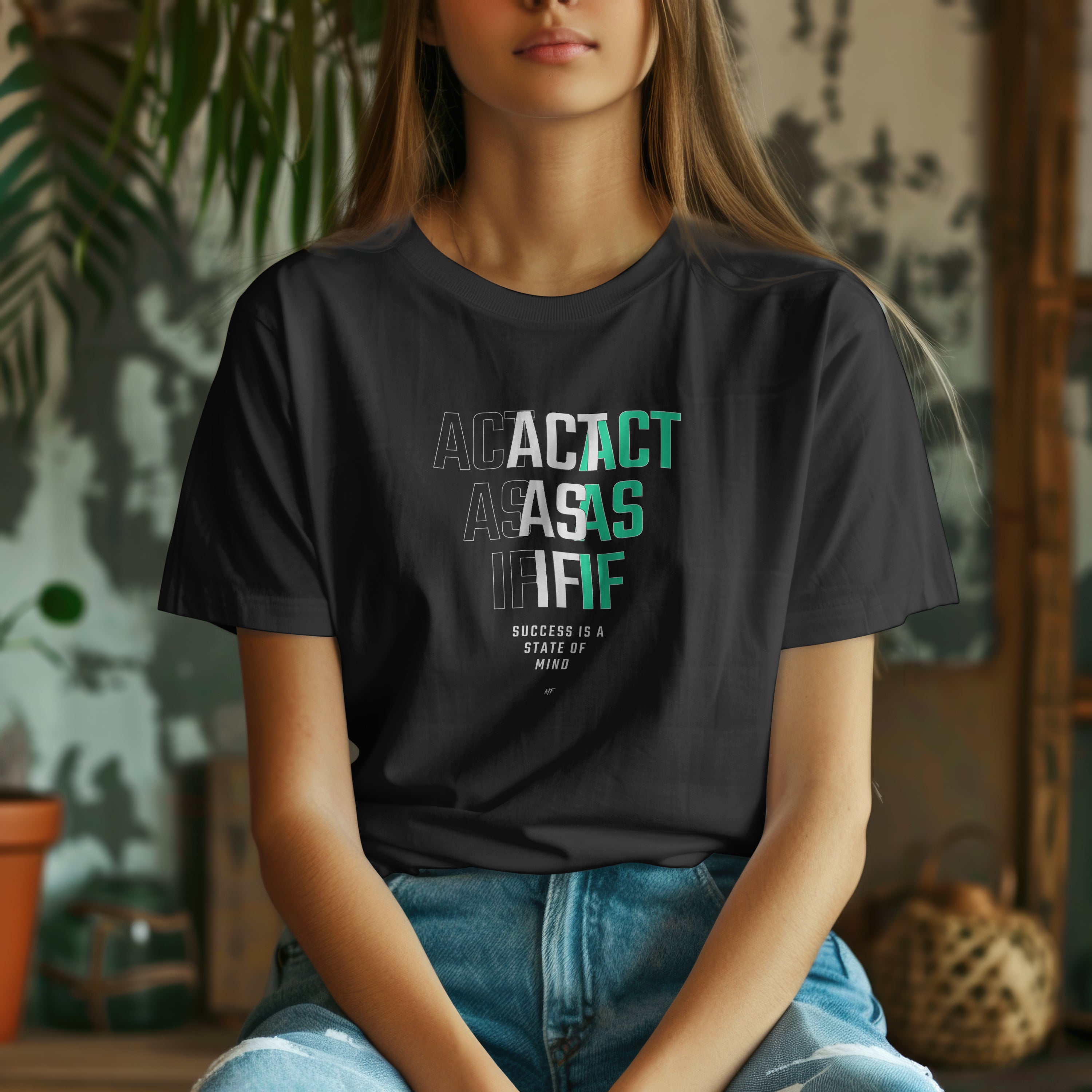 Act As If -  Motivational Inspirationsal Uni-sex T shirt