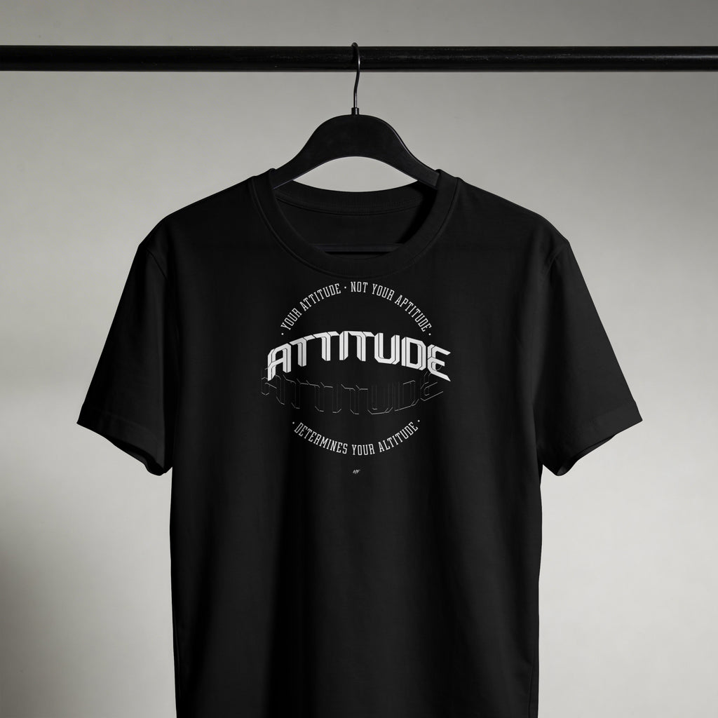 Your Attitude Not Your Aptitude Determines Your Altitude   Motivational Inspirational Uni sex T shirt (5 Colors)