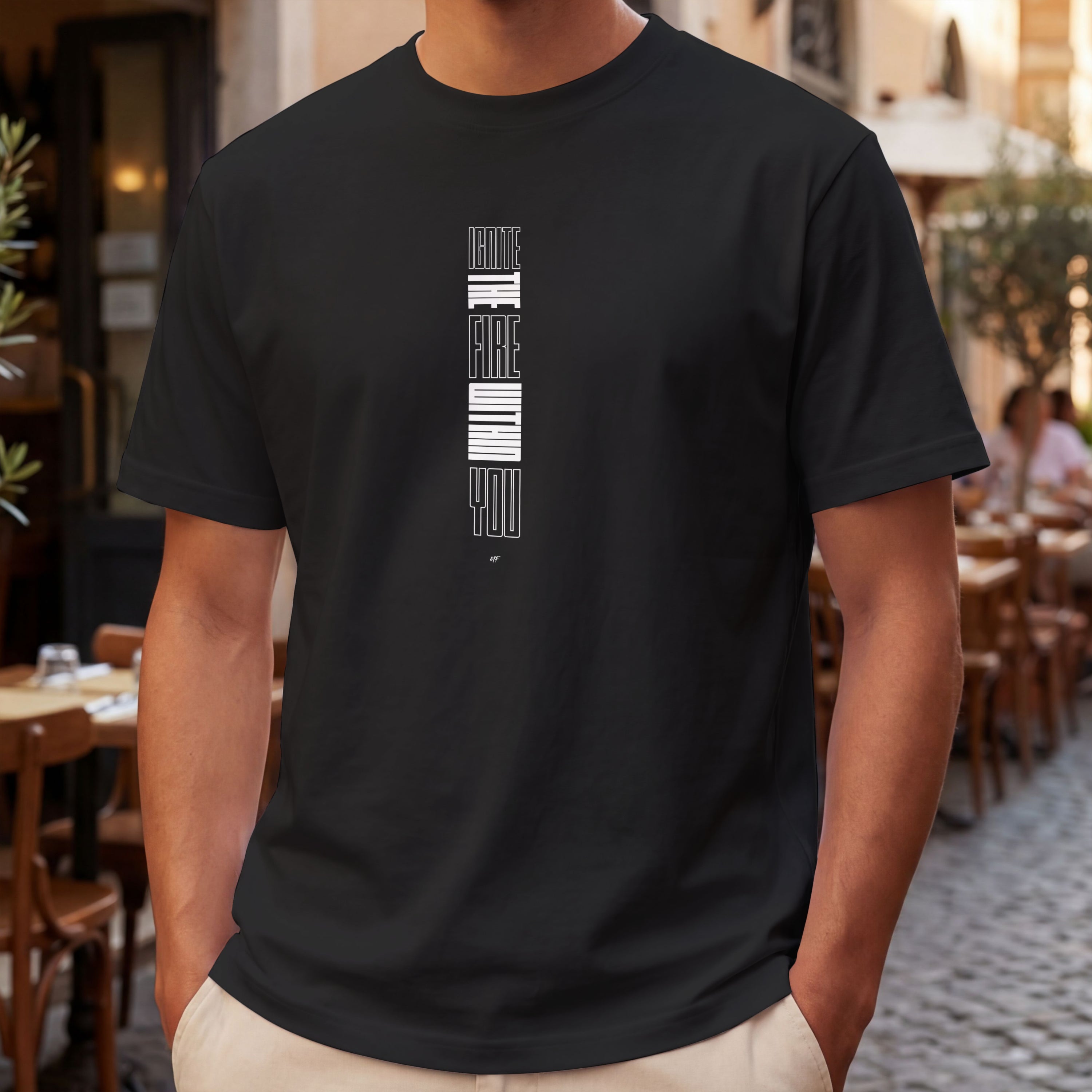 Ignite The Fire Within You Motivational Inspirational Unisex T Shirt ( 6 Colors to choose from)