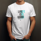 LifeIsGood Backward MF White (Uni-sex)