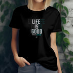 Life is good MF  Backwards MF T-shirt
