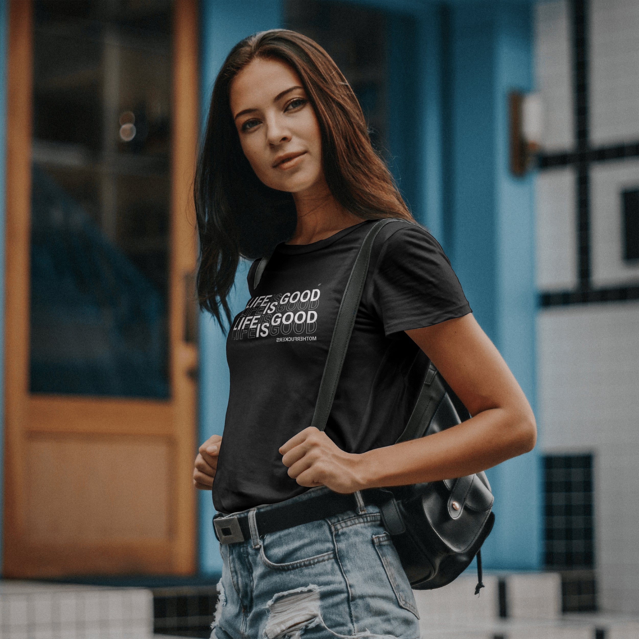 Life Is good MF Scramble No Logo Unisex Signature T Shirt ( 6 Colors to choose from)