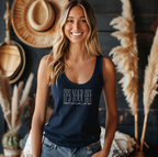 "Live your life- Don't Let Life Live You"  Ladies Racerback Tank