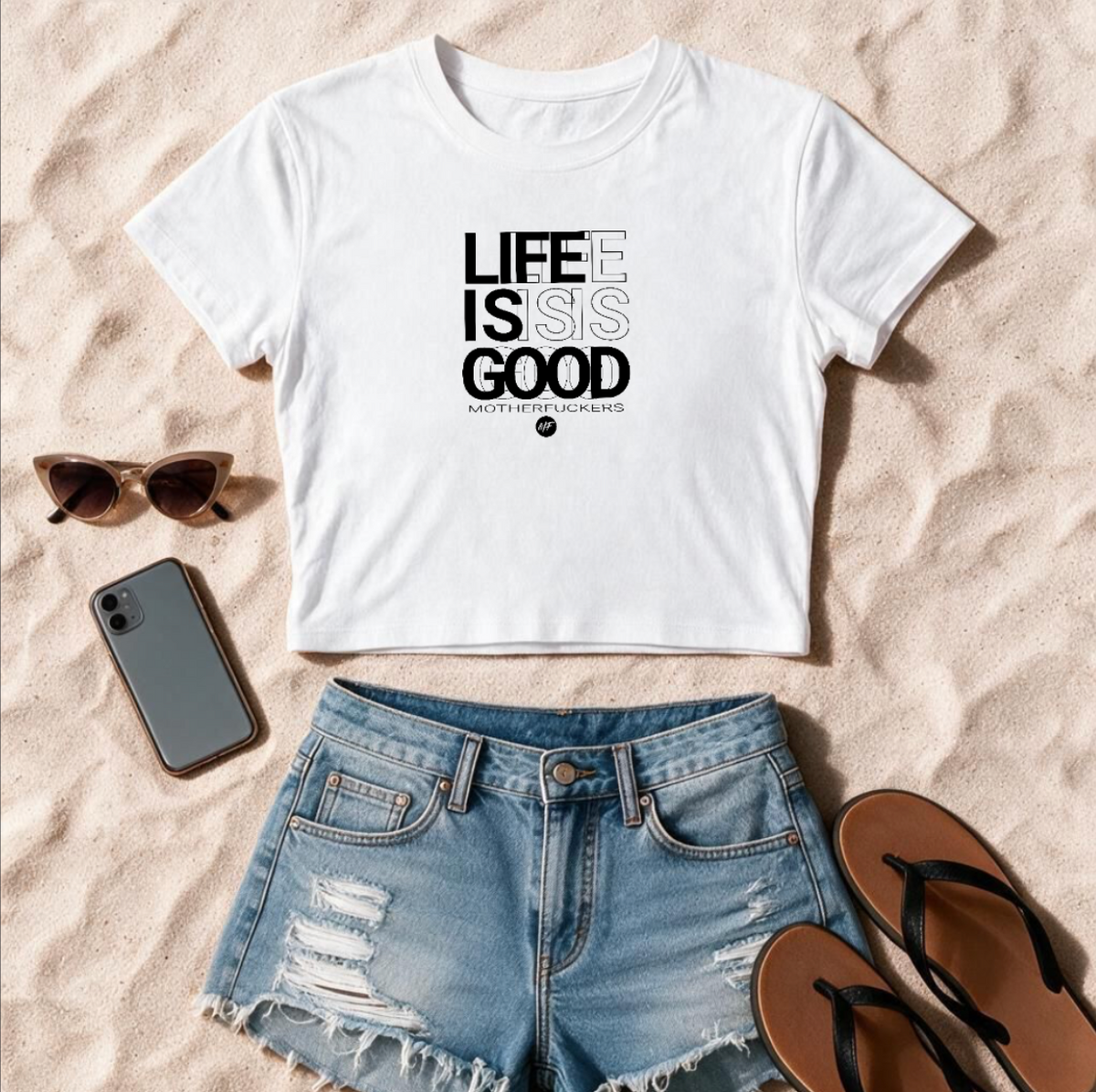 LIGMF Vero  Cropped  Tee