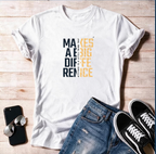"Attitude Makes A BIG Difference" Unisex T Shirt
