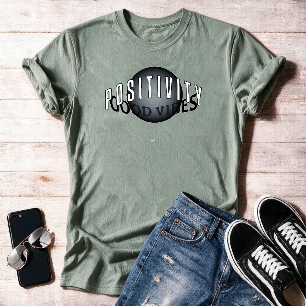 Positivity Vibes Unisex T Shirt