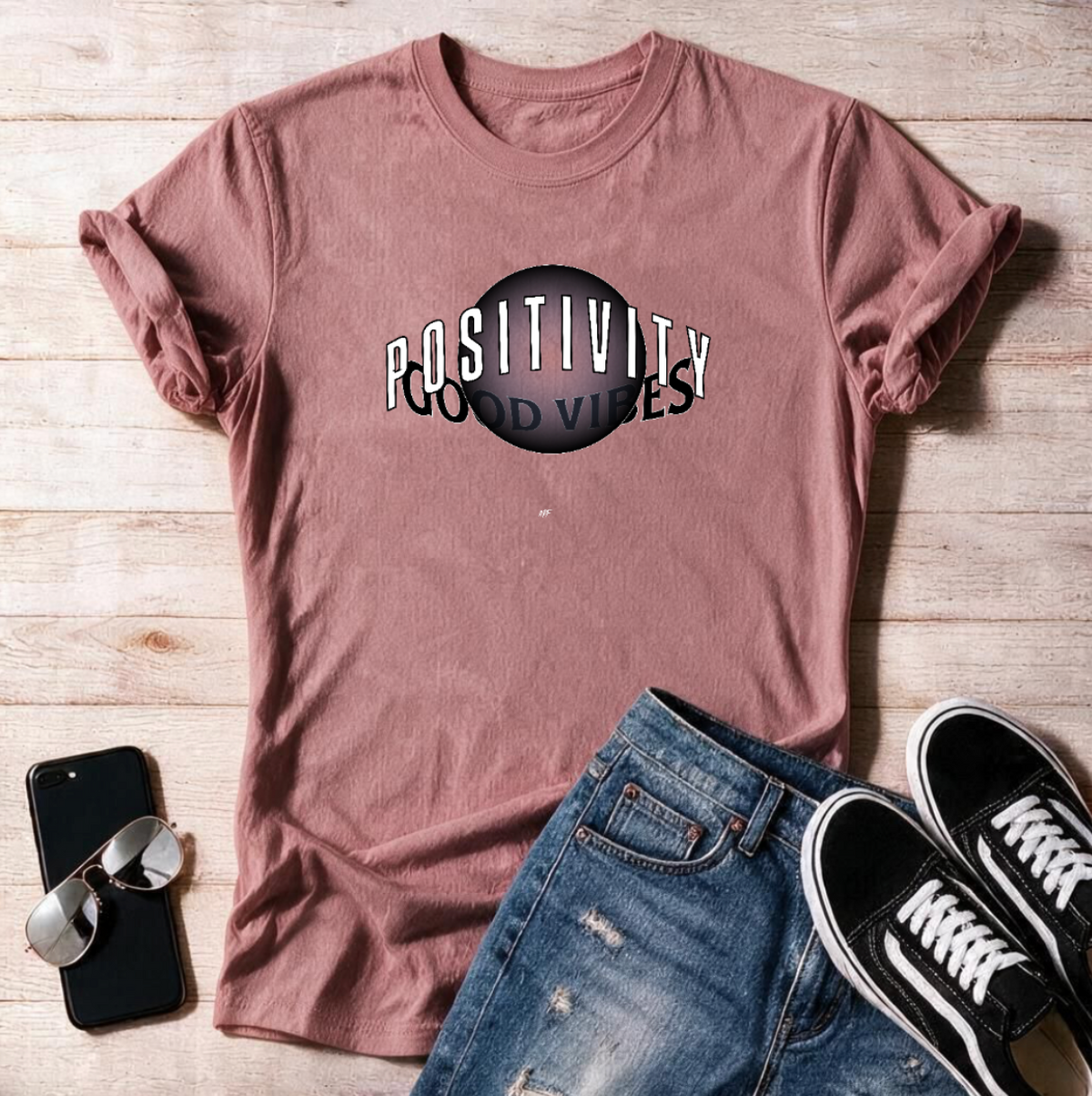 Positivity Vibes Unisex T Shirt