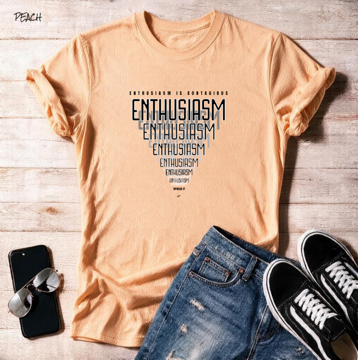 "Enthusiasm Is Contagious" Unisex T Shirt