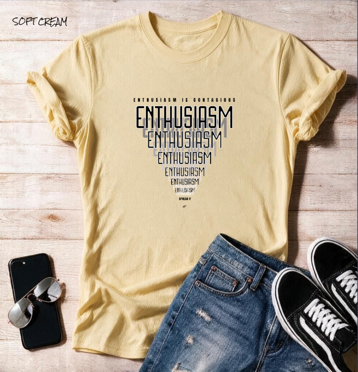 "Enthusiasm Is Contagious" Unisex T Shirt