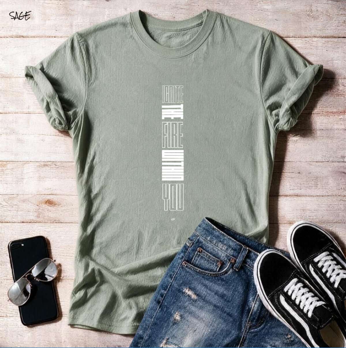 Ignite The Fire Within You  Unisex T Shirt