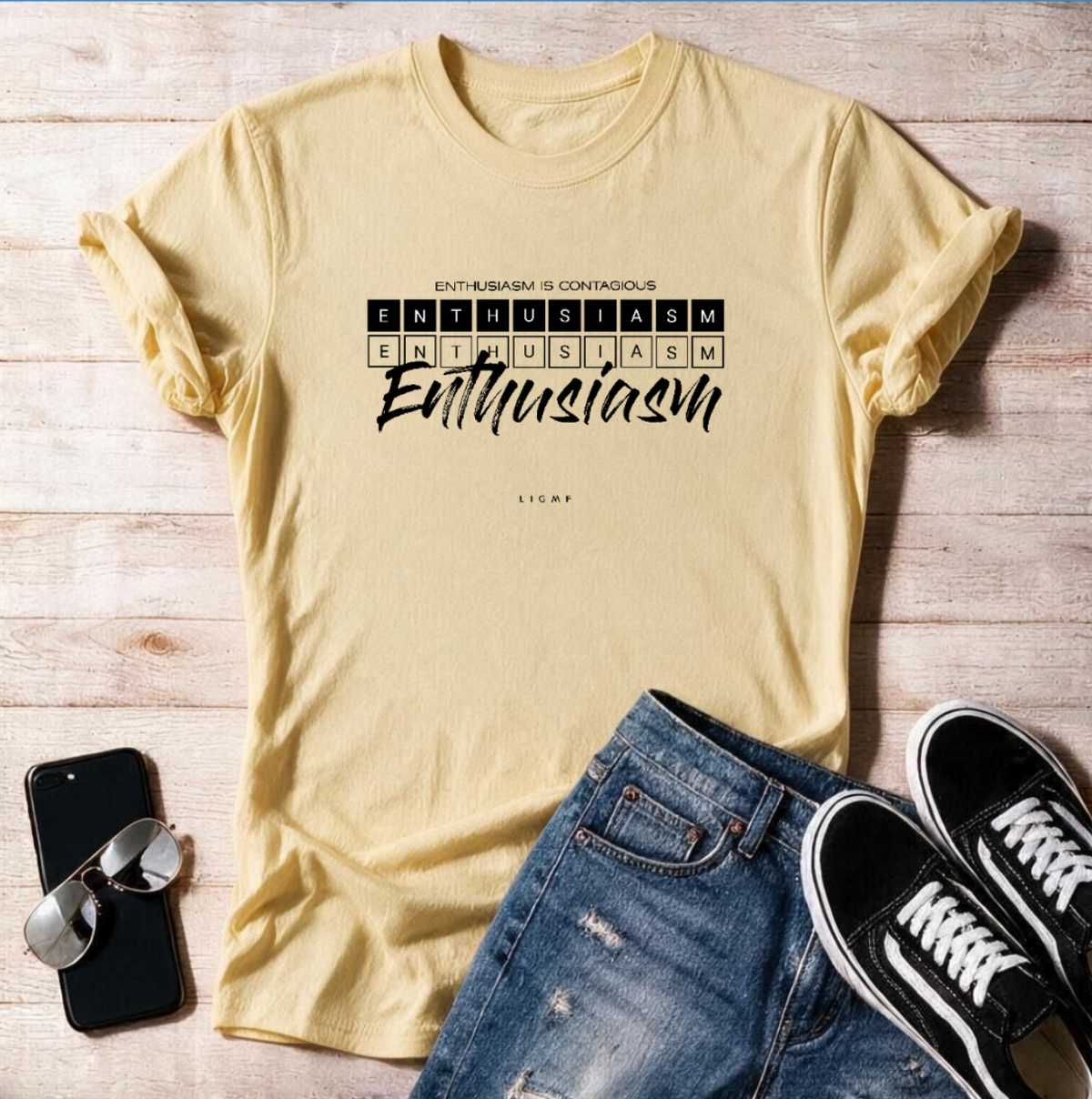 Enthusiasm is Contagious Unisex T Shirt