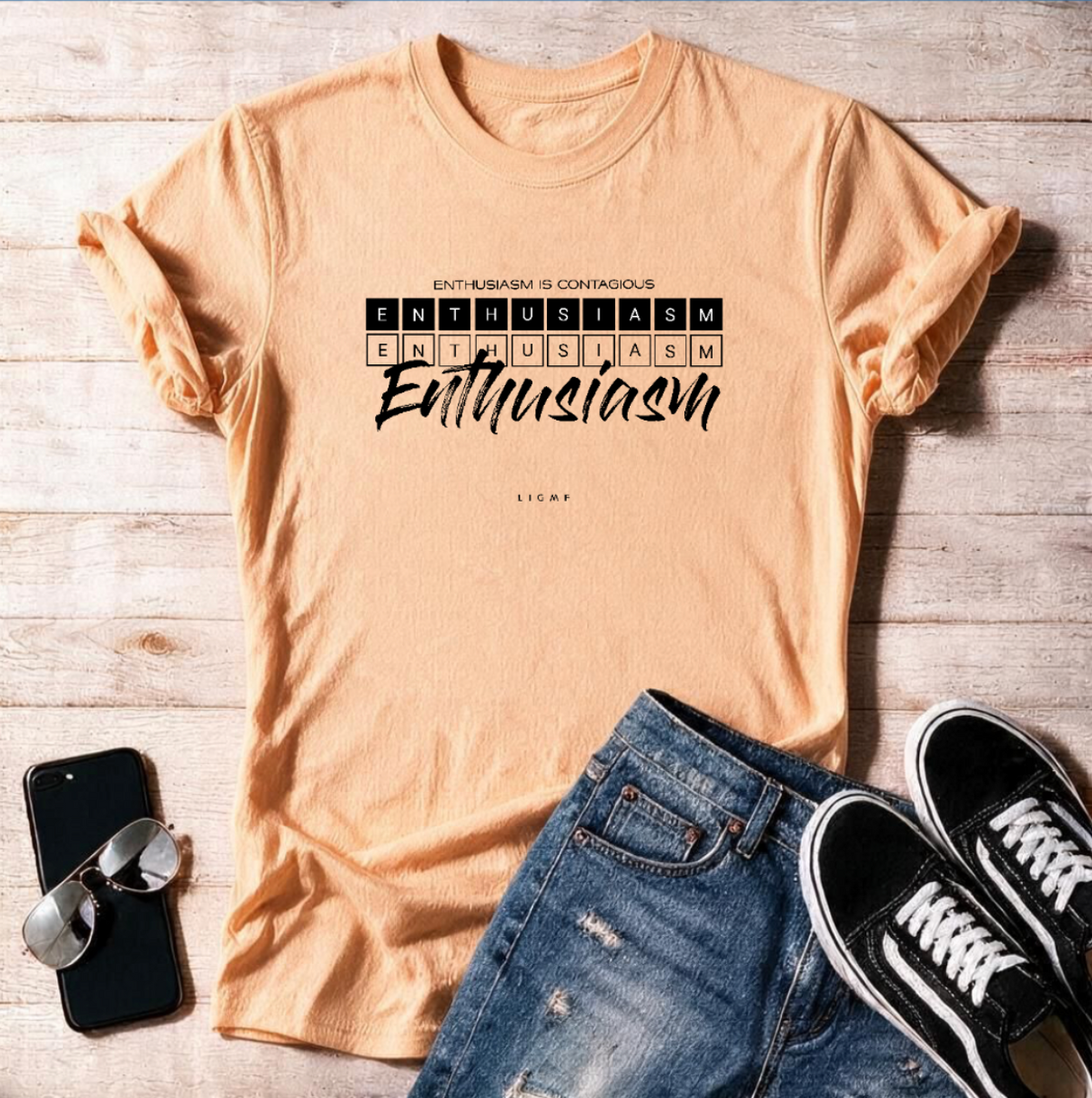 Enthusiasm is Contagious Unisex T Shirt