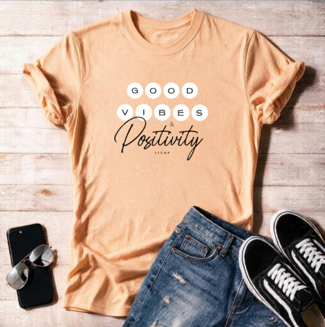 Good Vibes Circles 2 Unisex T Shirt