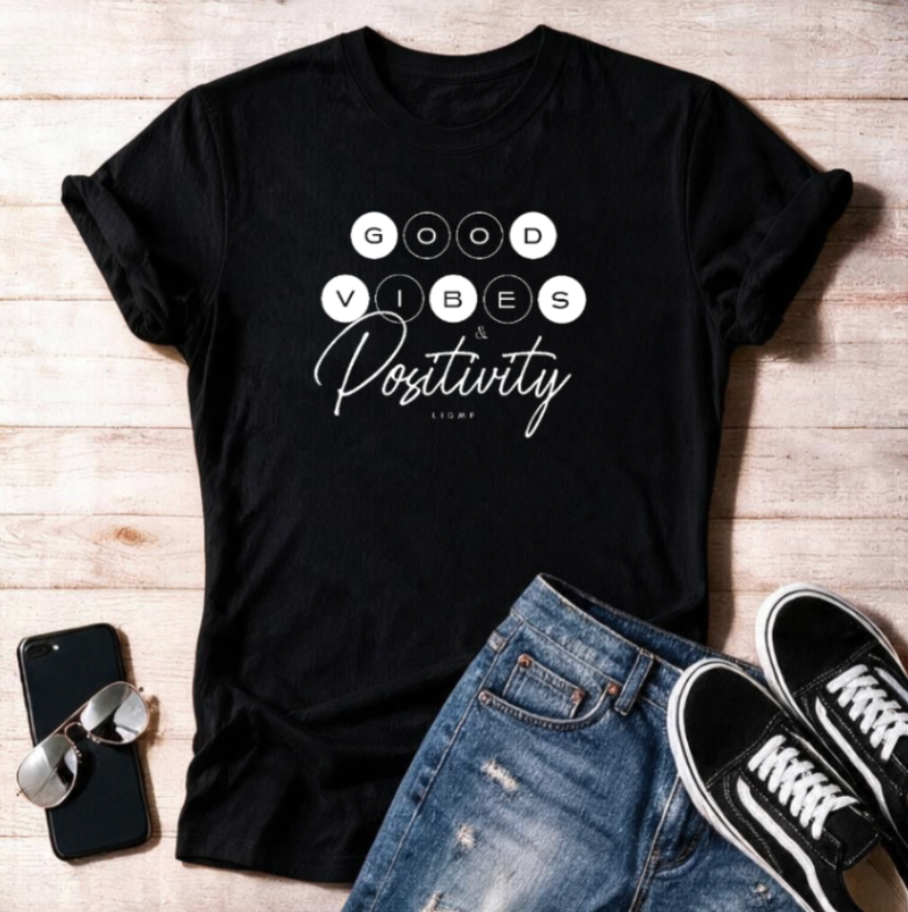 Good Vibes Positivity Unisex T Shirt