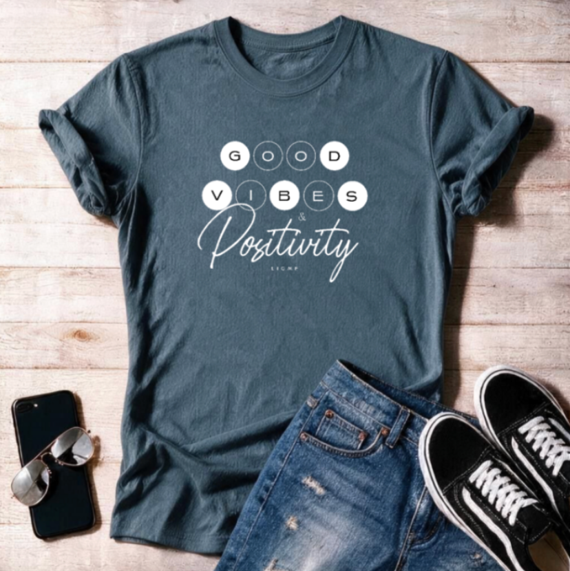 Good Vibes Positivity Unisex T Shirt
