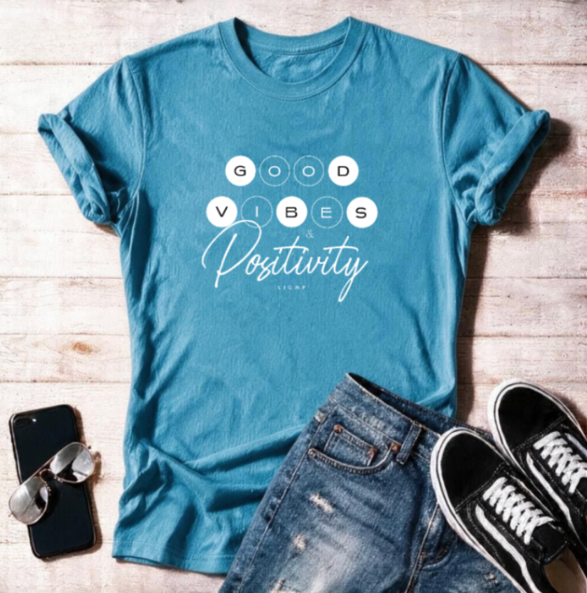 Good Vibes Positivity Unisex T Shirt