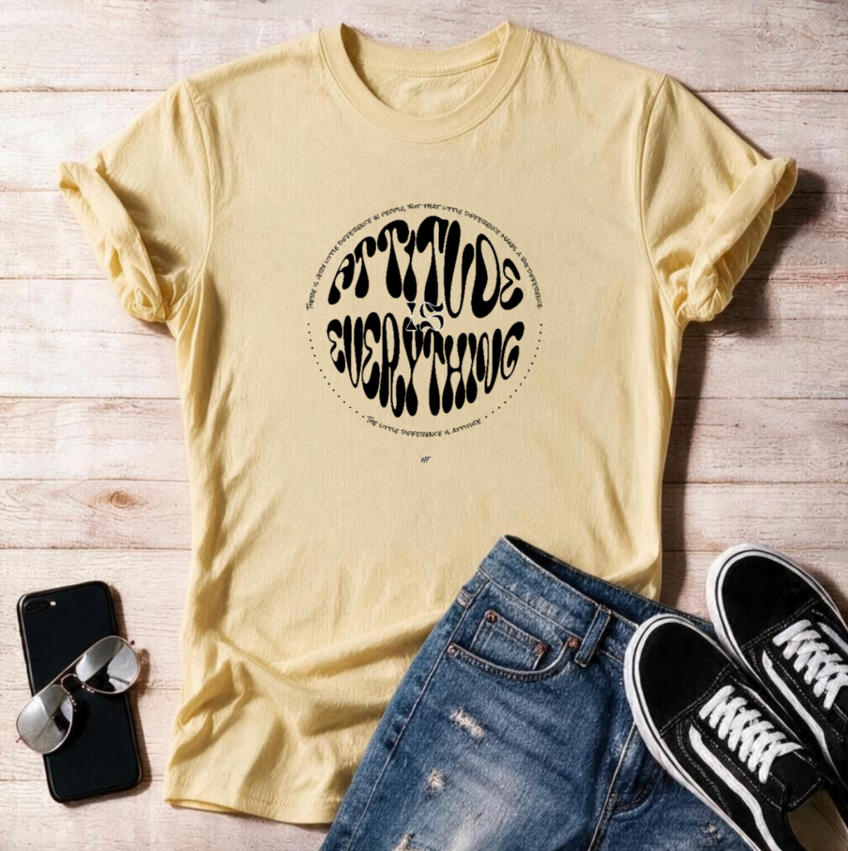 Attitude Is Everything 100 Unisex T Shirt