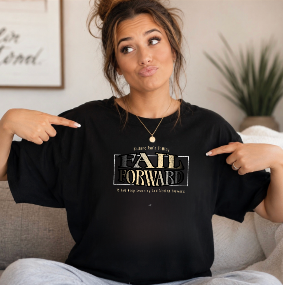 Fail forward Unisex T Shirt