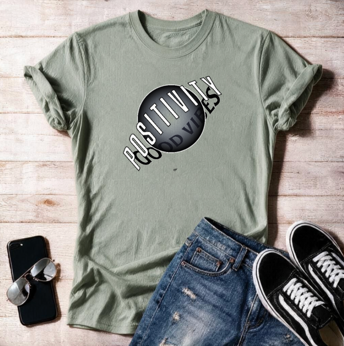 Positivity Good Vibes 2 Unisex T Shirt