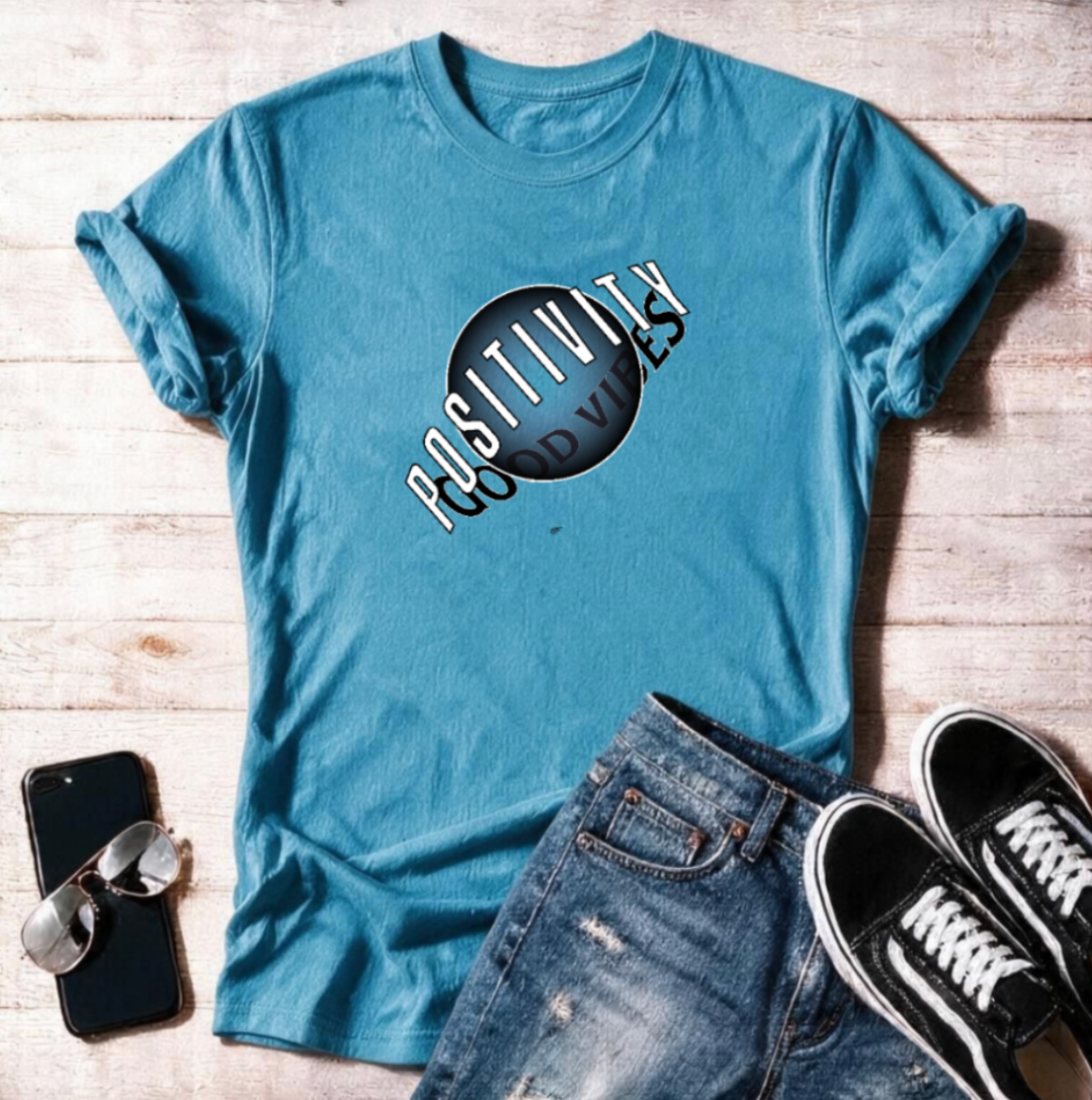 Positivity Good Vibes 2 Unisex T Shirt