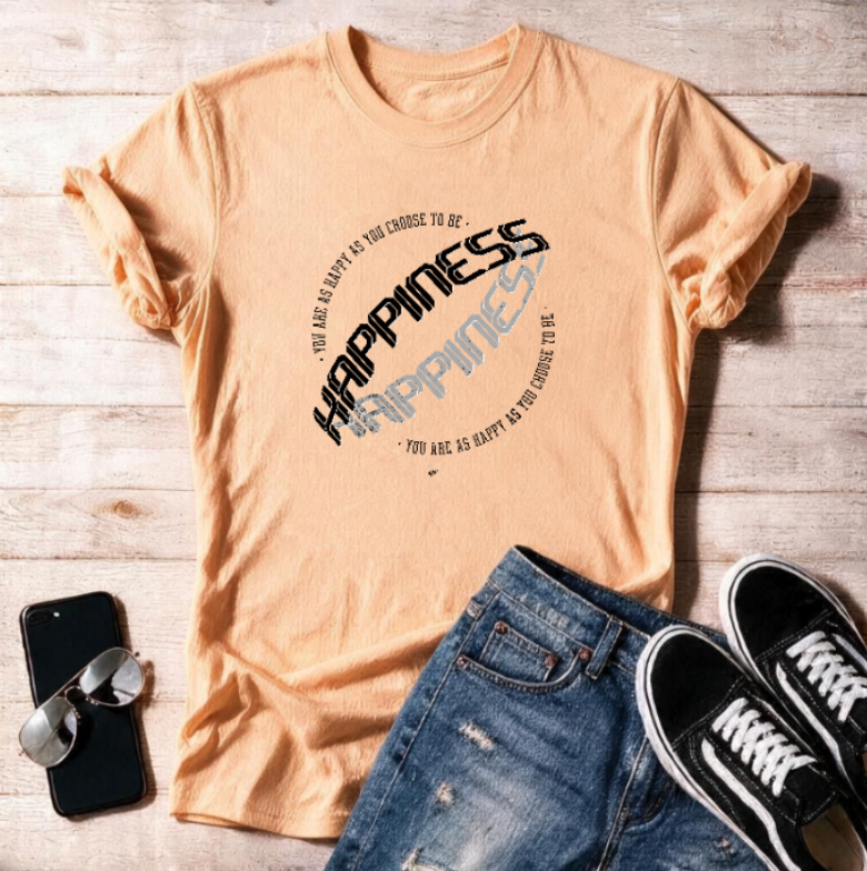 You Are As Happy As You Choose To Be  Unisex T Shirt