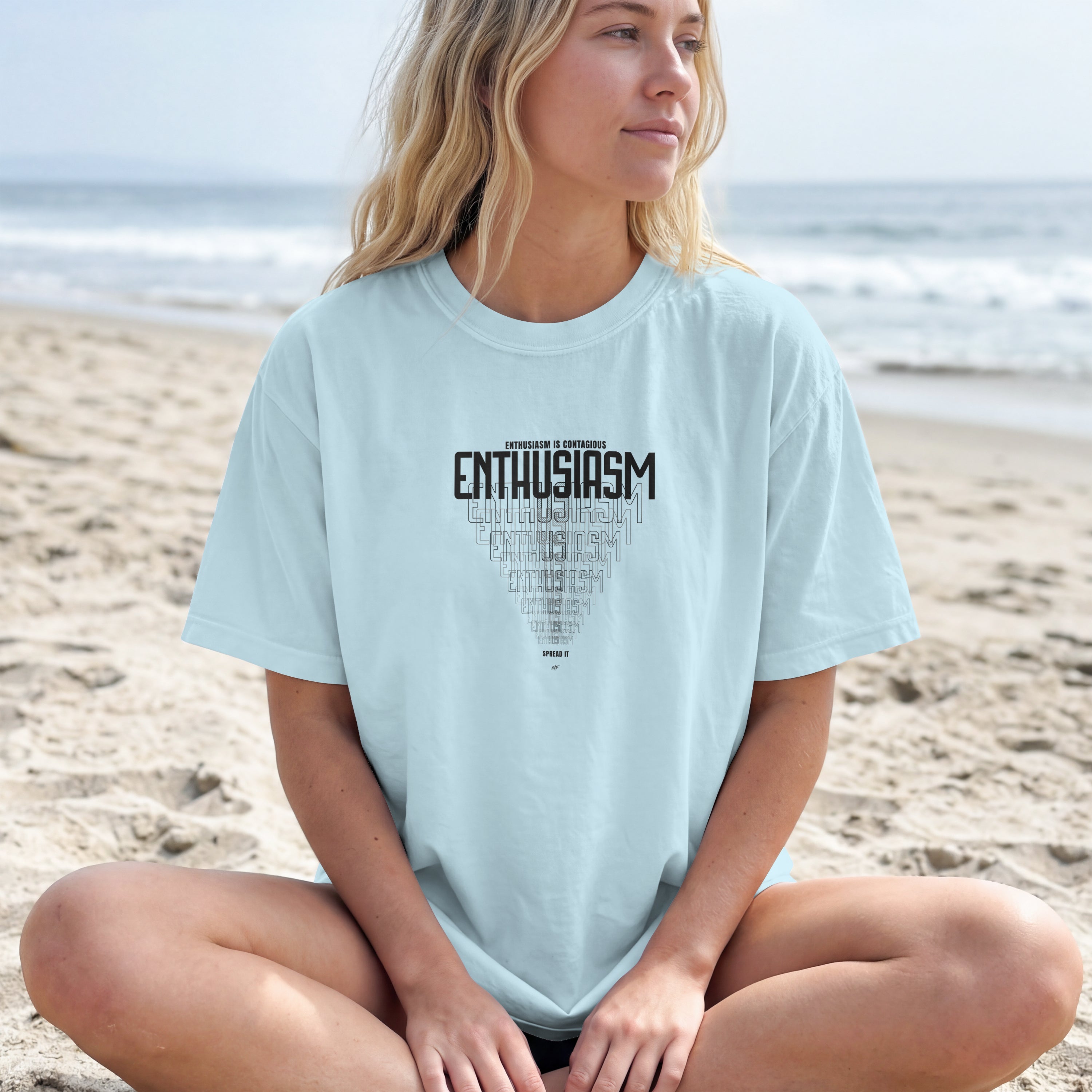 Enthusiasm Is Contagious Motivational Inspirational Unisex T Shirts ( 6 Colors to choose from )