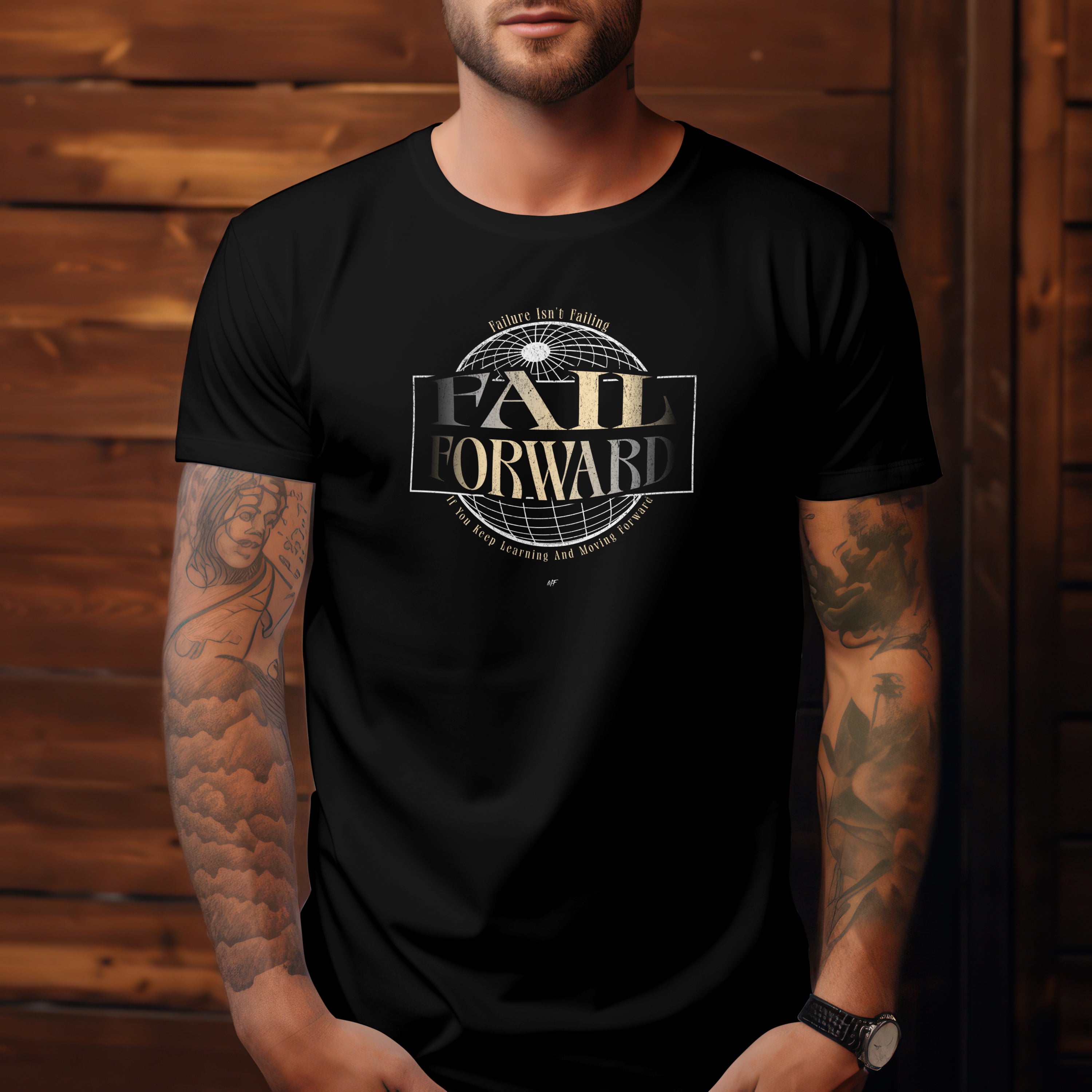 Fail Forward  Failure Isn't Failing Motivational Inspirational Unisex T-shirt